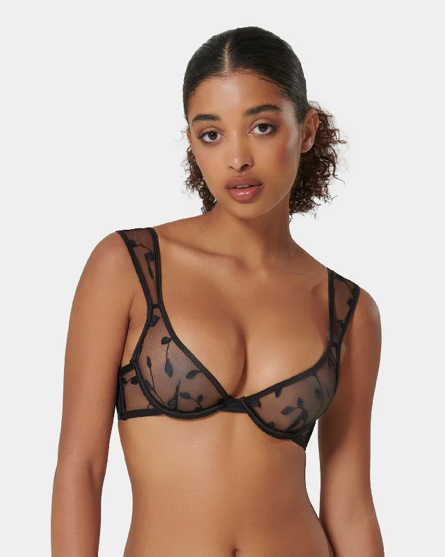 Billie Wired Bra Black