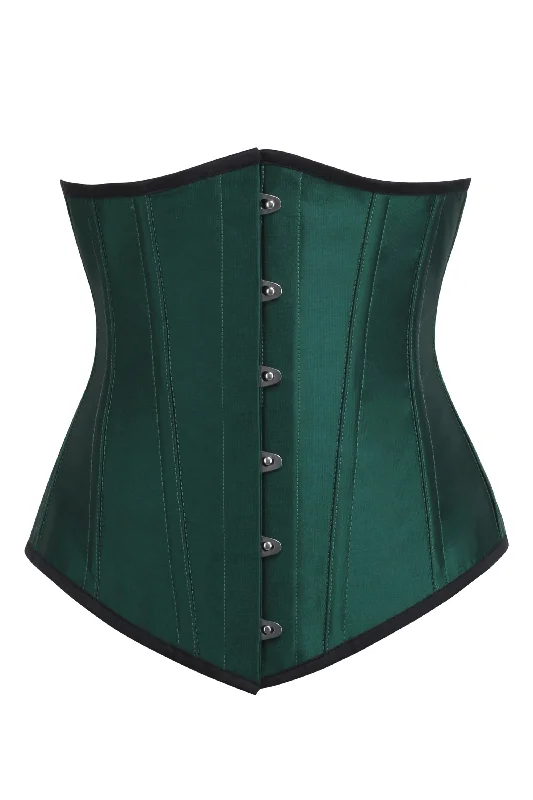 Dolores Longline Emerald Green Underbust Corset