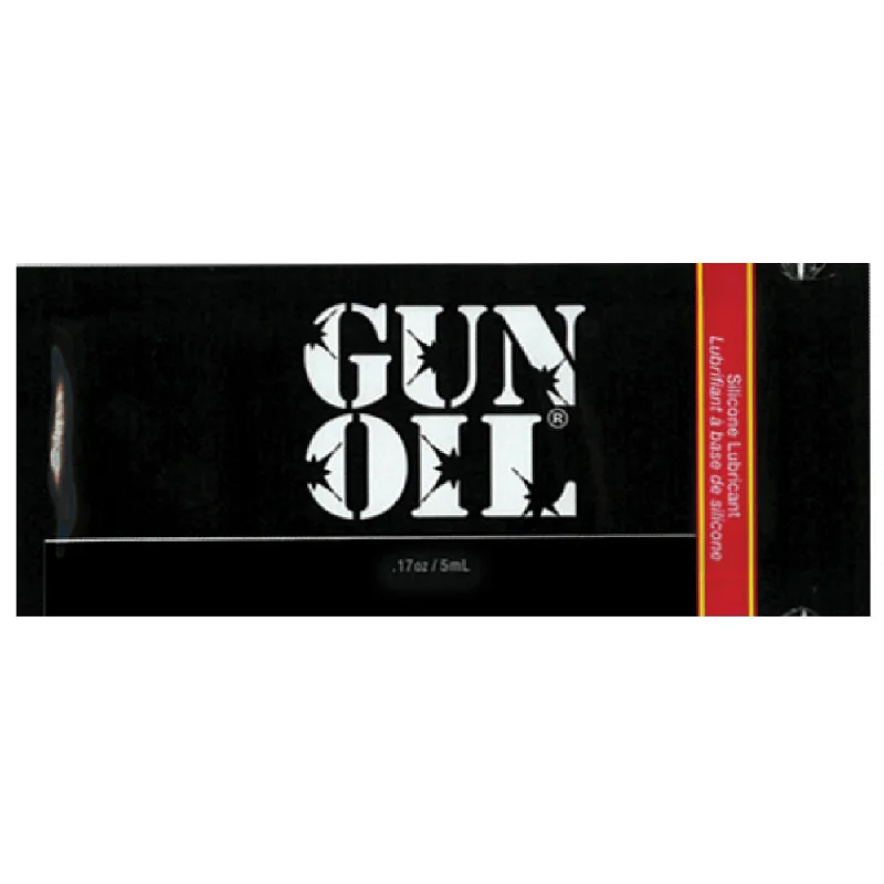 Gun Oil Silicone Lubricant .17 oz. Sample 50Ct