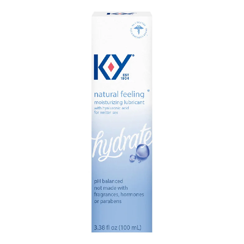 K-Y Natural Feeling W/Hyaluronic Acid 3.38 Oz