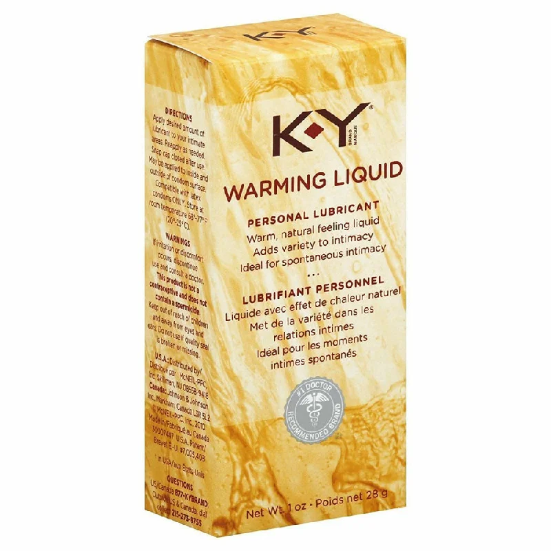 K-Y Warming Liquid 1 oz.