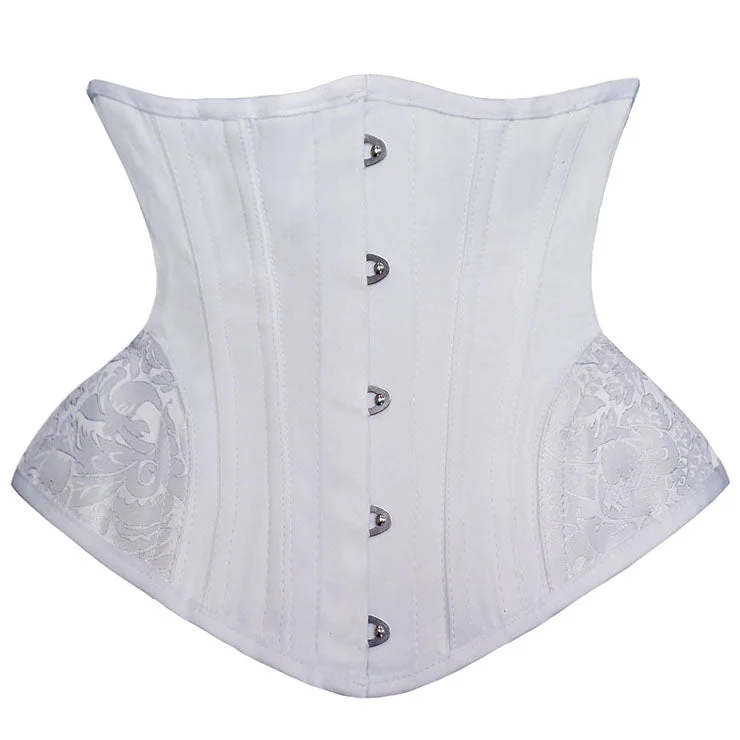 Tanya Waist Taming White Underbust Corset