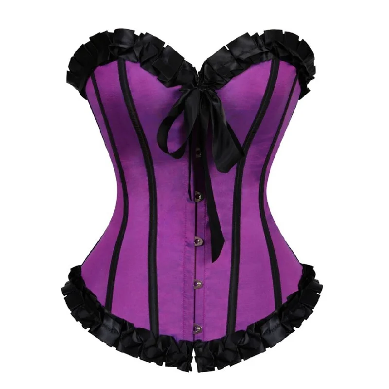 Frilly Waist Cincher Corset