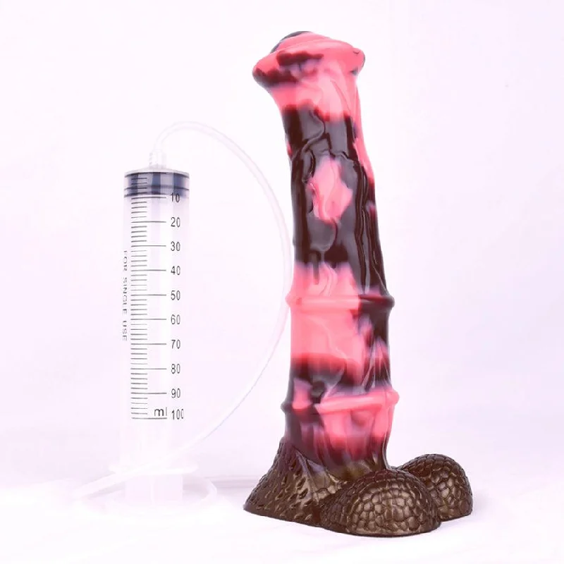 10 Inches Realistic Silicone Horse Squirting Dildo