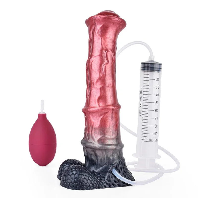 10 Inches Realistic Squirting Horse Cock Dildo