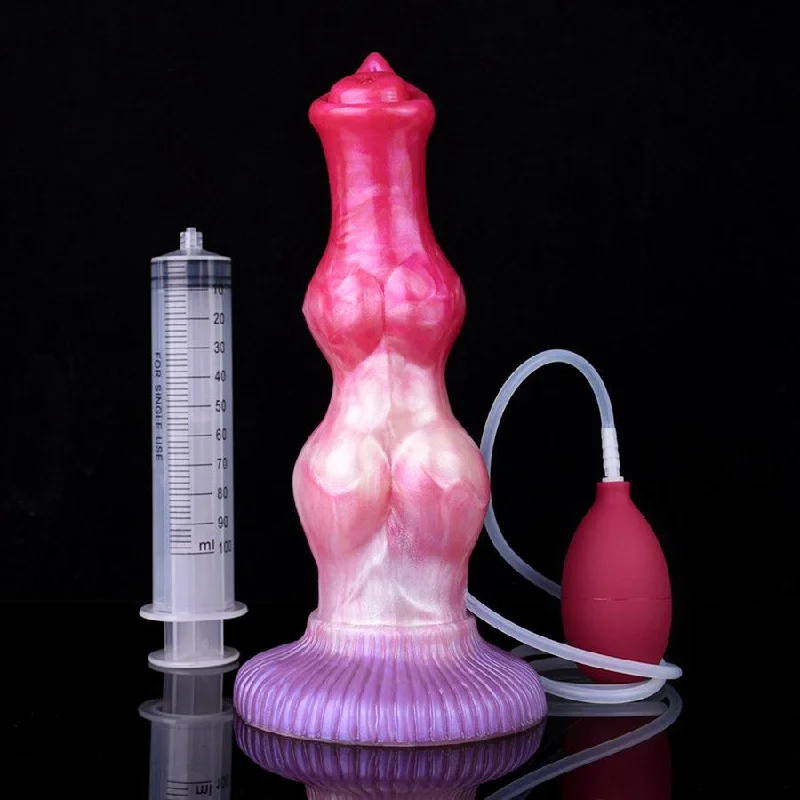 10 Inches Silicone Ejaculating Dildo Sex Toy