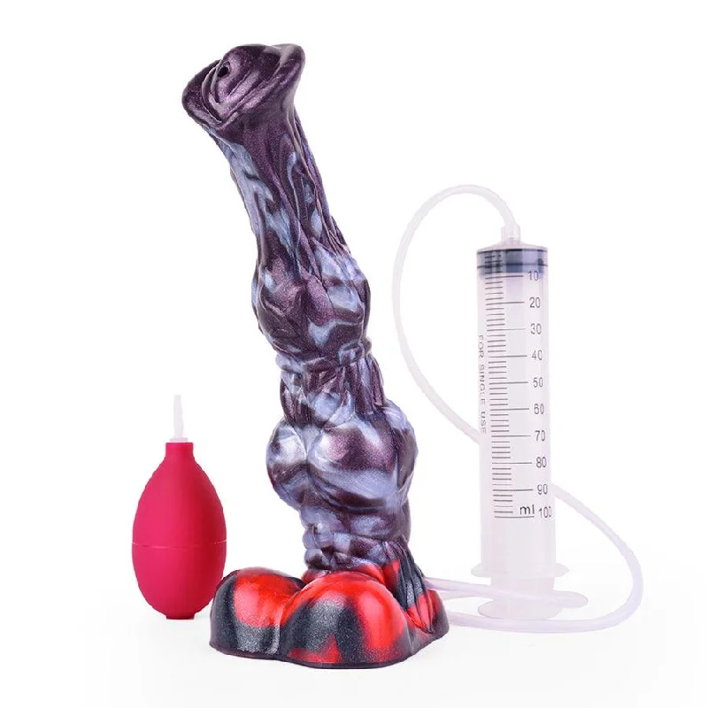 10 Inches Silicone Squirting Horse Cock Dildo