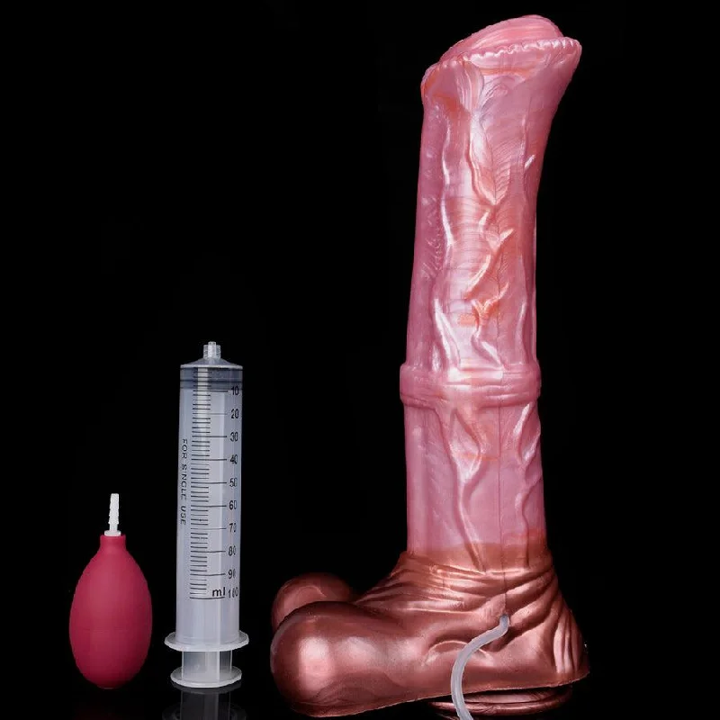 14 Inches Large Horse Squirting Dildo