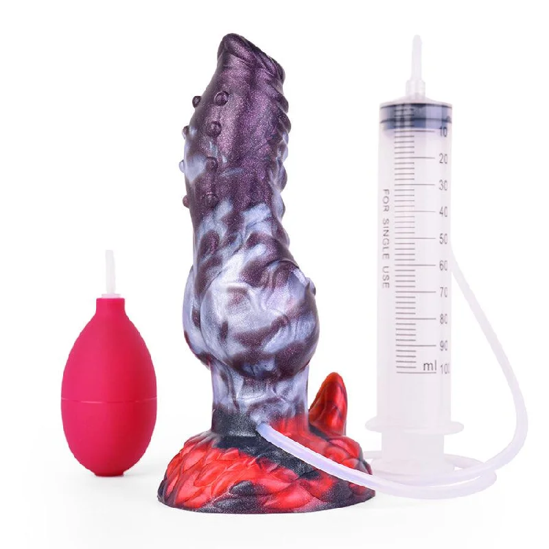 7.5 Inches Premium Silicone Squirting Dildo