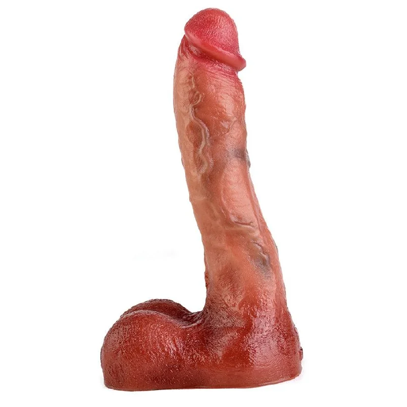 8.5 Inches Lifelike Silicone Dildo Sex Toy