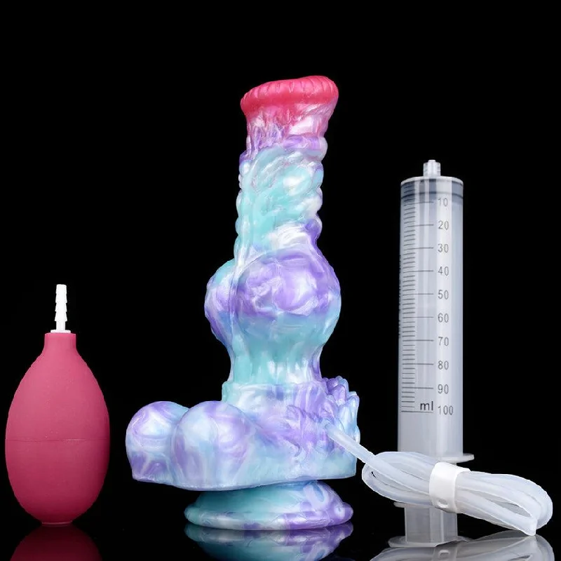 8 Inches Dog Squirting Dildo Sex Toy