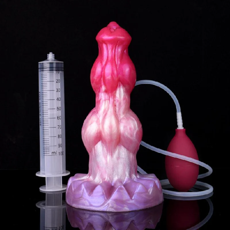 9 Inches Silicone Cumming Dildo for Women