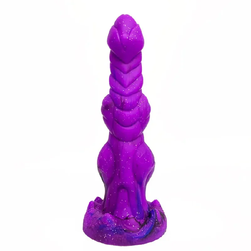 9 Inches Silicone Purple Monster Dildo