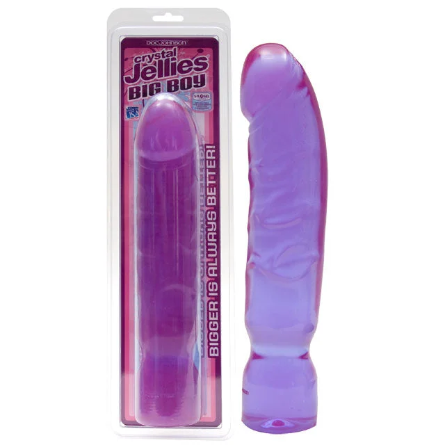 Crystal Jellies 12 Big Boy Dong Purple