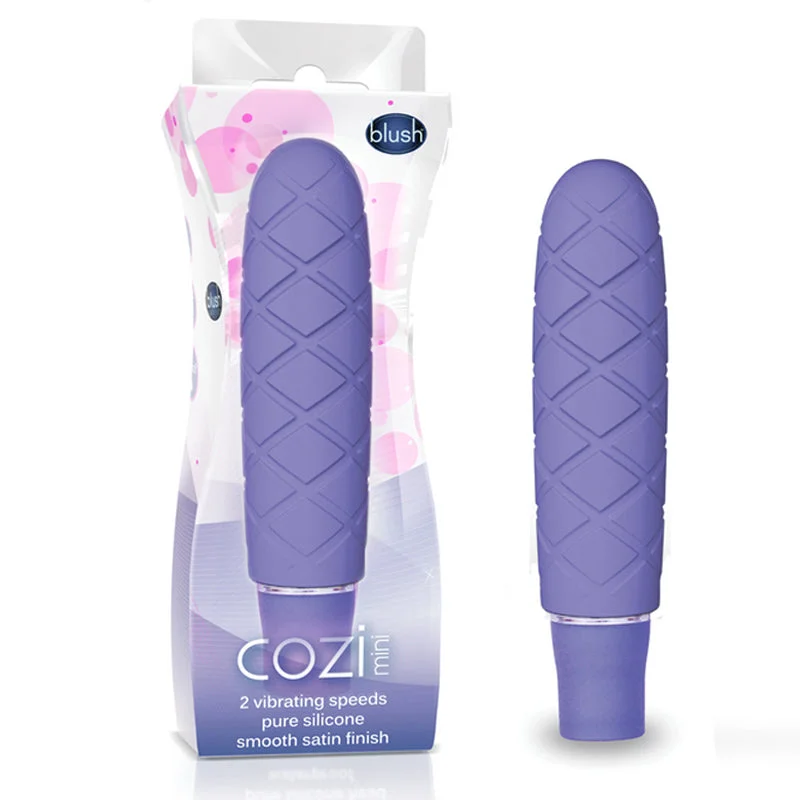 Blush Luxe Cozi Mini Silicone Slimline Vibrator Aqua