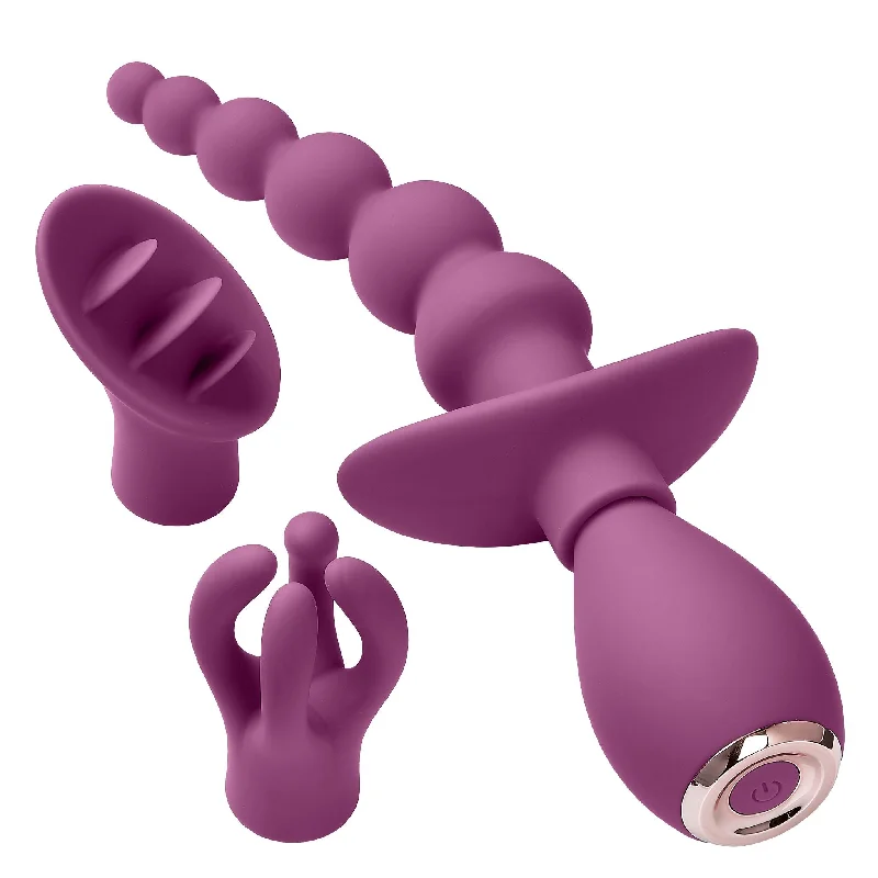 Cloud 9 Health & Wellness Anal Clitoral & Nipple Massager Kit