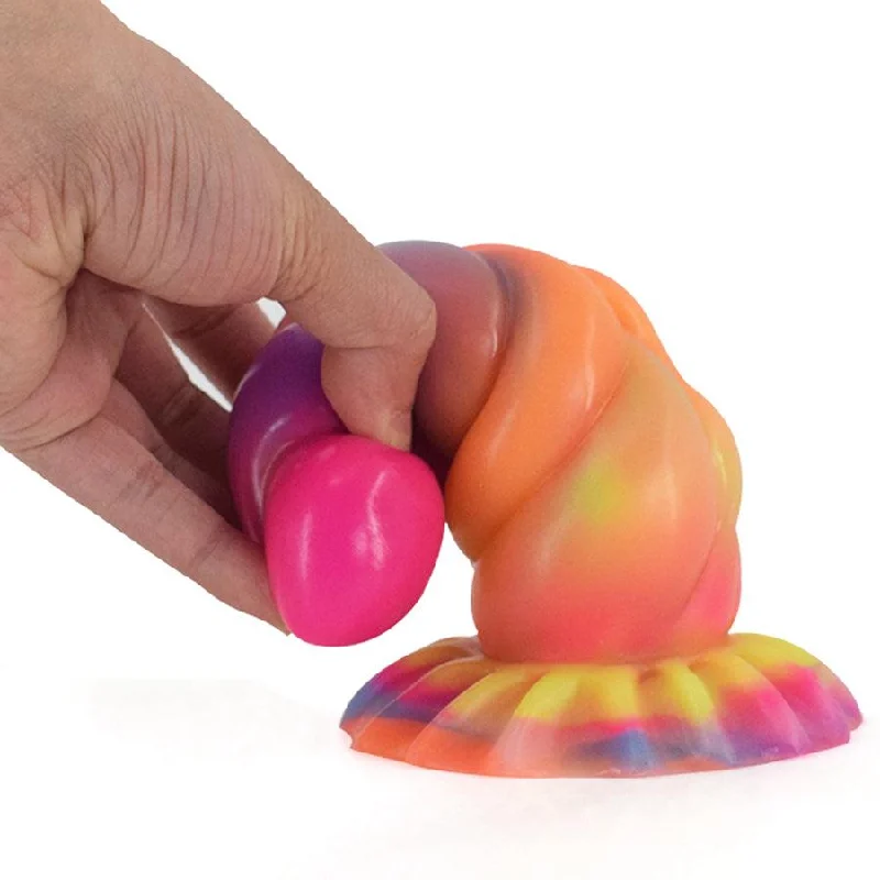 Colorful Silicone Suction Cup Dildo