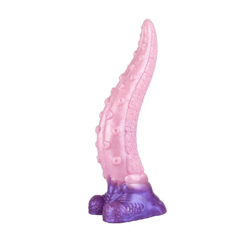 Draco 11.02" Huge Fantasy Dildo With Octopus Tentacle Texture - Laphwing