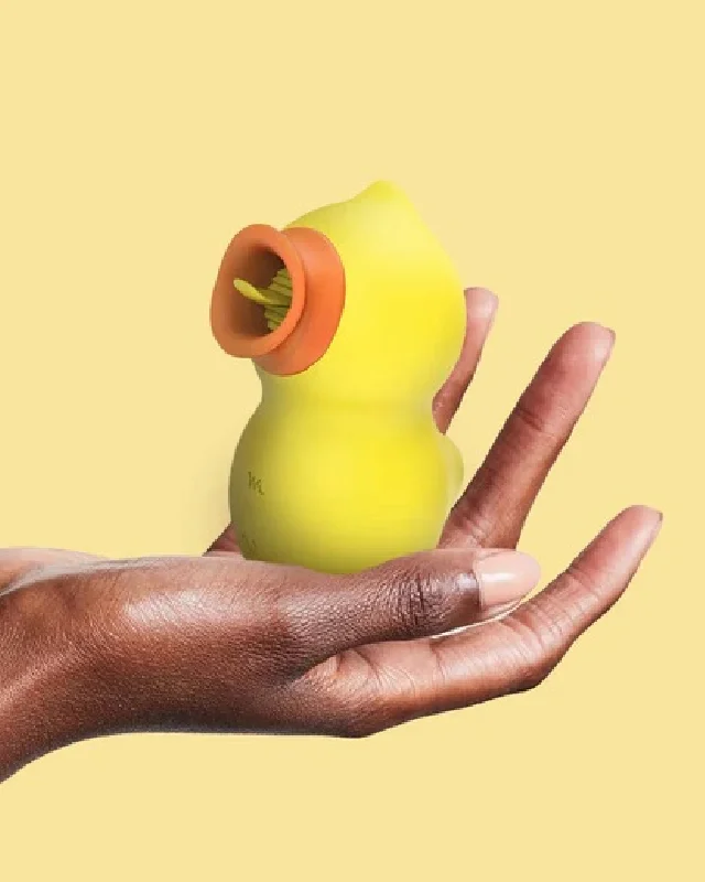 Tracy's Dog DucKing Sucking & Licking Rubber Duck Vibrator