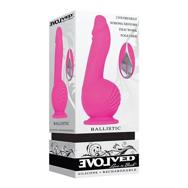 Evolved 'Ballistic' Vibrator with Suction Cup Base and Wireless Remote