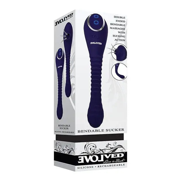 Evolved 'Bendable Sucker' Double Ended Suction Vibrator