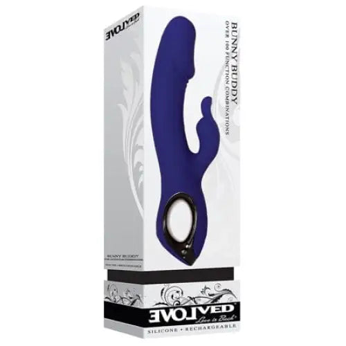 Evolved 'Bunny Buddy' Silicone Rabbit Vibrator