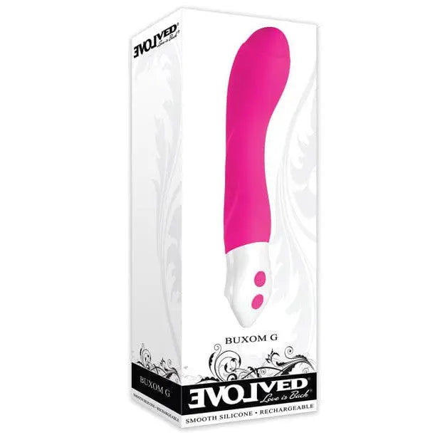 Evolved 'Buxom G' Curved G-Spot Vibrator