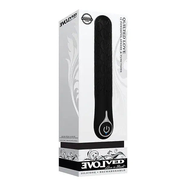 Evolved Quilted Love Rechargeable Straight Vibrator