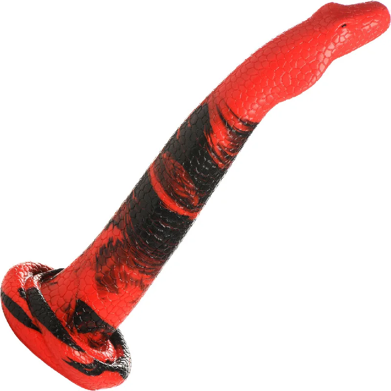 King Cobra Large 14" Long Silicone Suction Cup Dildo By Creature Cocks