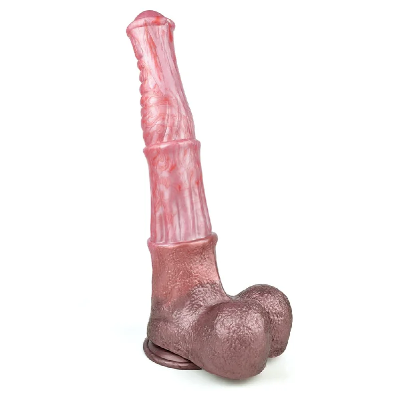 Etasa 13.8" Monster Dildo With Realistic Look and Grain Design - Laphwing