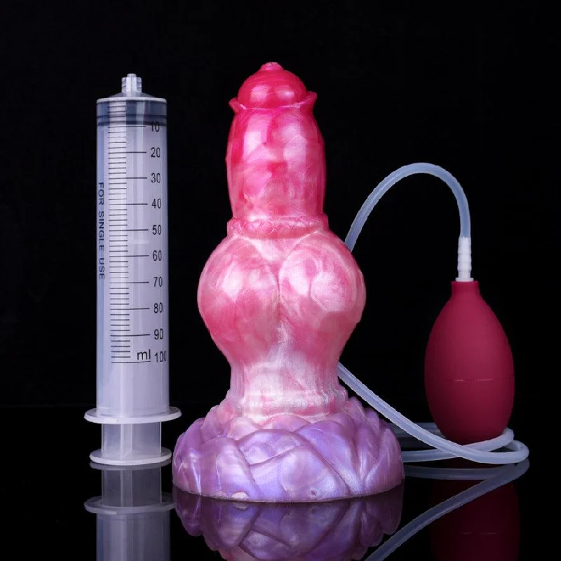 7.5 Inches Life Like Ejaculating Dog Dildo for Women