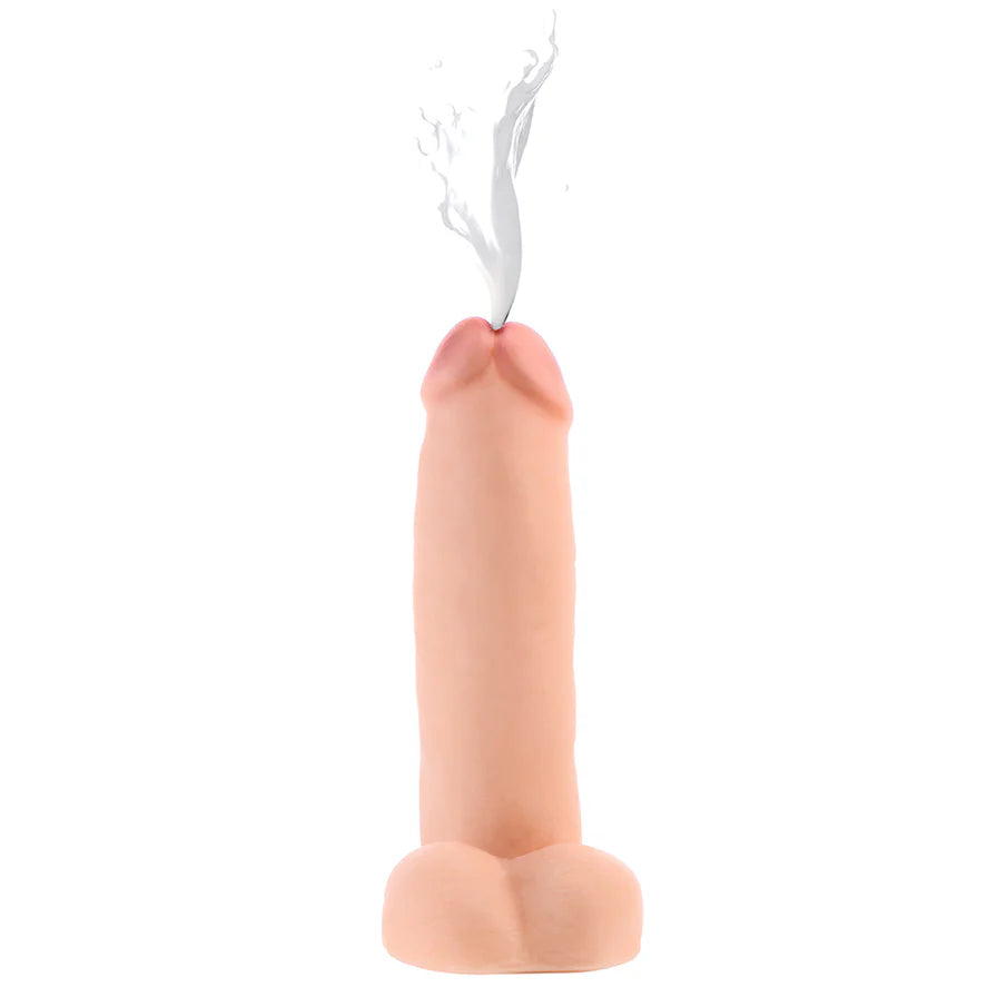 Loadz Dual Density Squirting Dildo - 8in