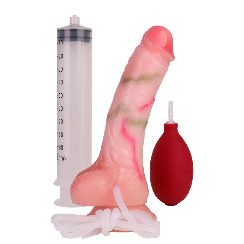 Premium Silicone Cumming Dildo