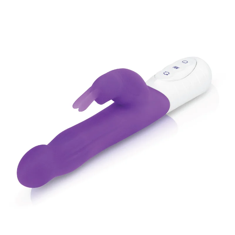 Slim Shaft Rabbit Vibrator with Rotating Beads