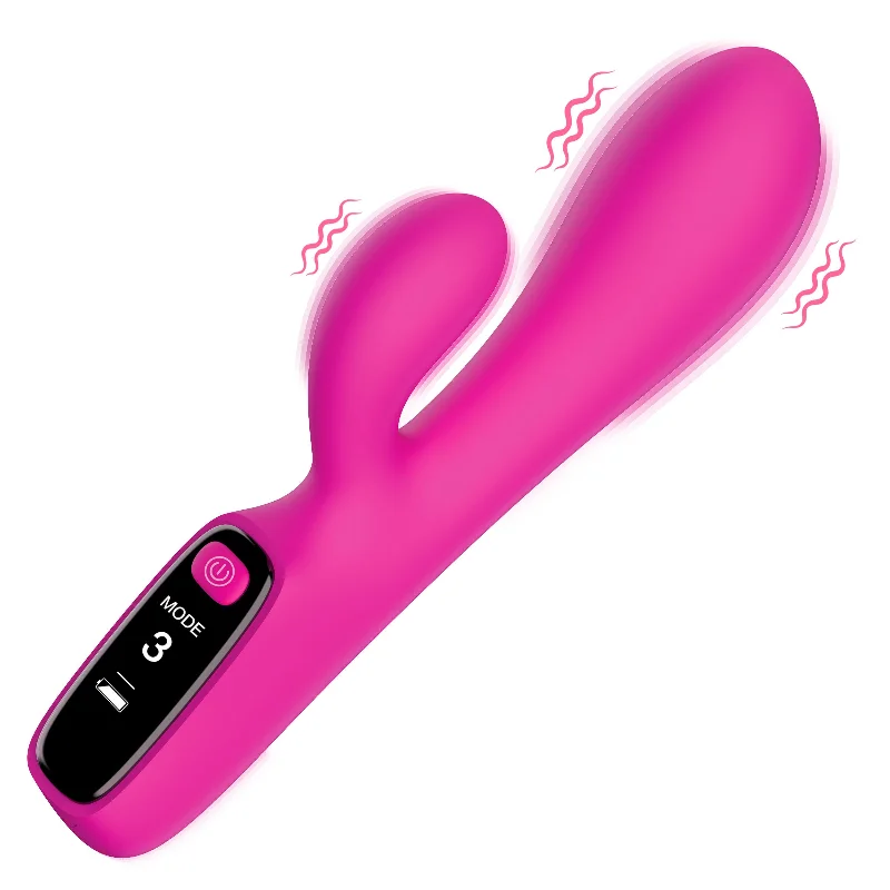 Rabbit Vibrator With Digital Display