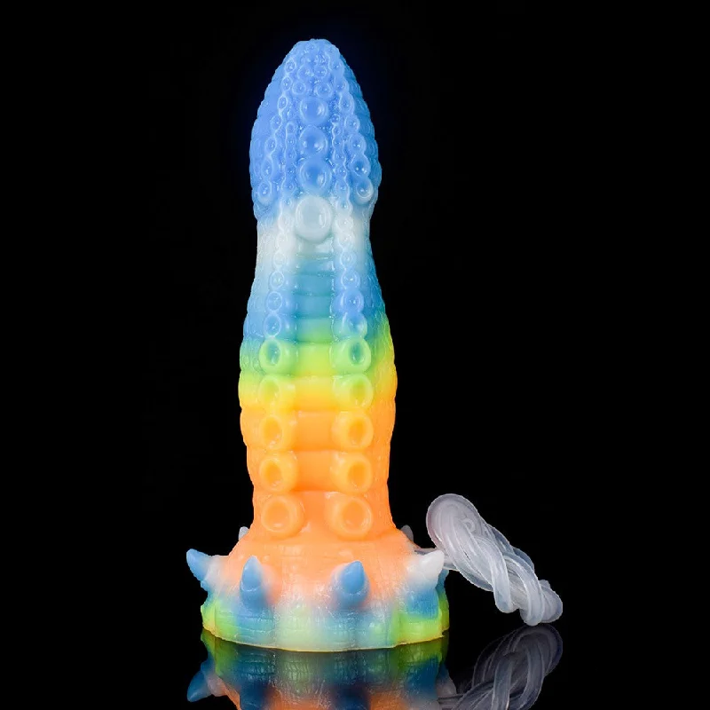 Triton 8.5" Squirting Tentacle Dildo With Octopus Tentacle Design - Laphwing