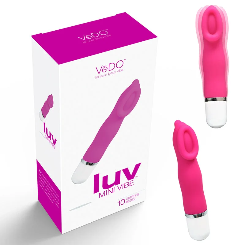 VeDO Luv Mini Vibe Hot In Bed Pink