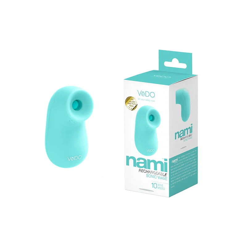 Vedo Nami Rechargeable Sonic Vibe Tease Me Turquoise