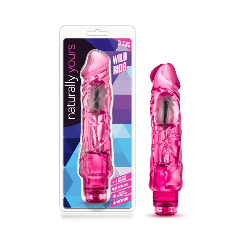 Wild Ride Waterproof Vibrator - Pink