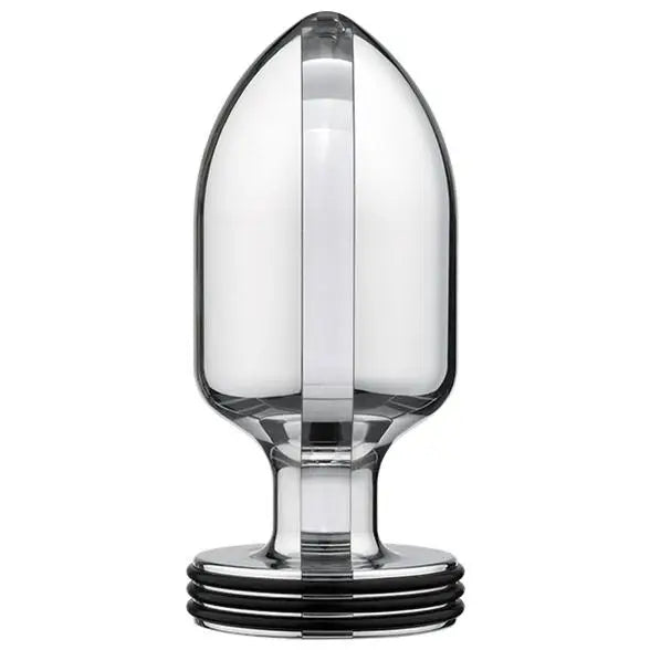 4.7-inch Electrastim Stainless Steel Silver Electro Anal Butt Plug