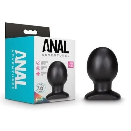 Anal Adventures Orb Plug - Black