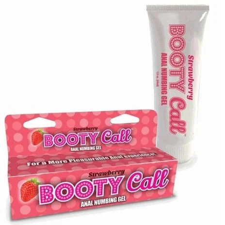 Booty Call Anal Numbing Gel - Strawberry