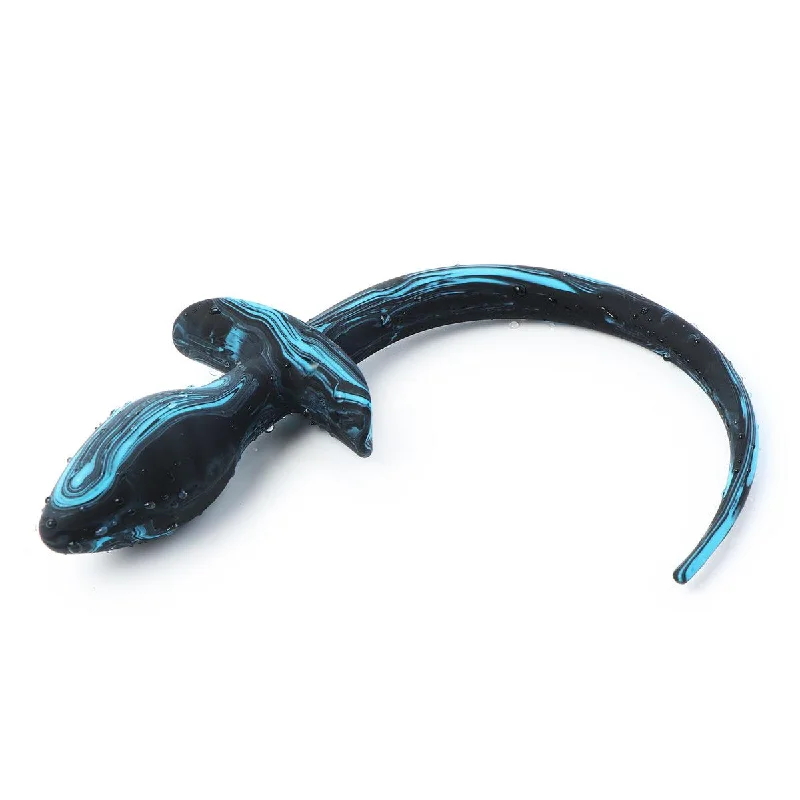 Butt Plug - Dog Tail Flexible Silicone Plug