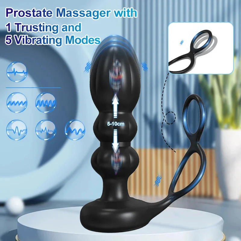 JACK Strong Vibrating Prostate Massager for Enhanced Pleasure