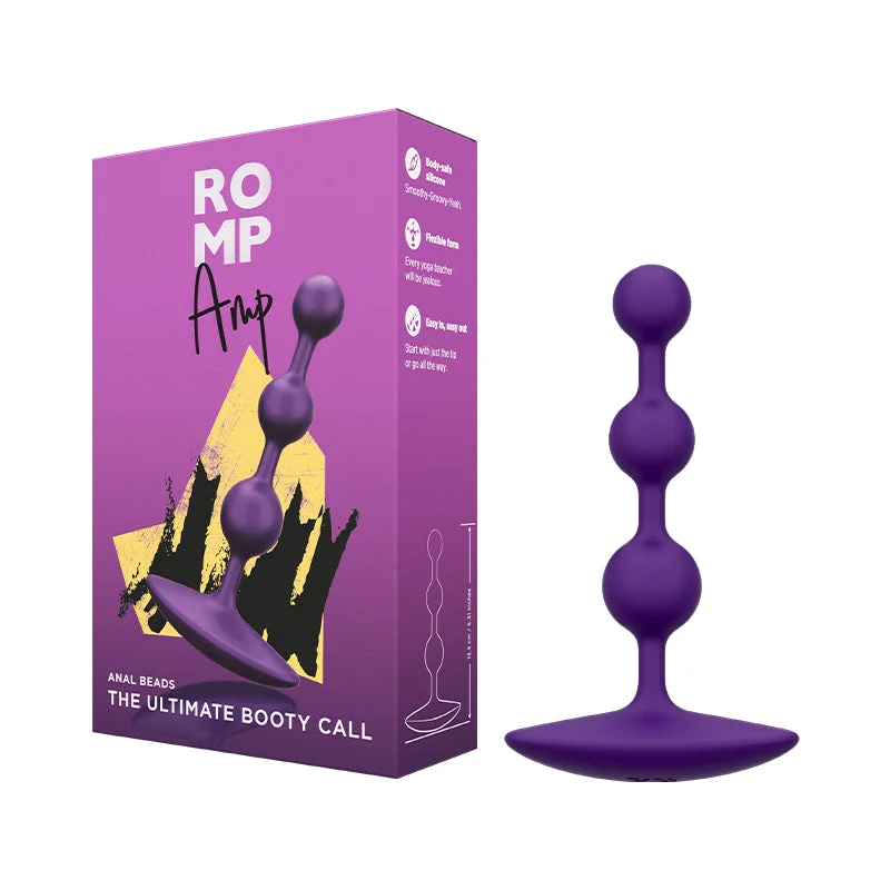 ROMP Amp -A Nice Set of Vibrating Anal Beads