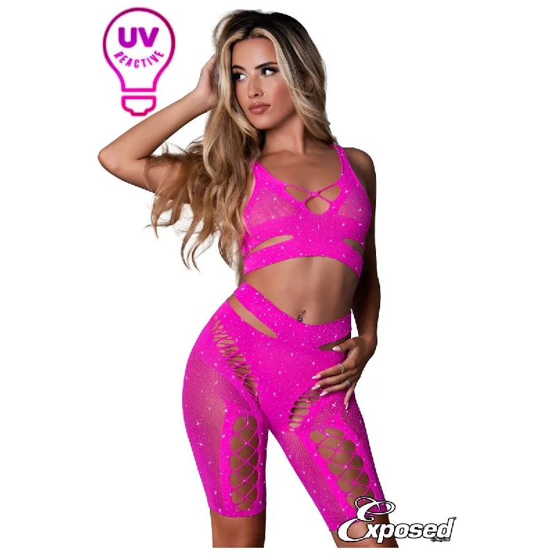 Exposed Crystal & UV 2pc Set by Magic Silk