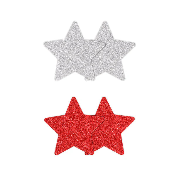 Pretty Pasties Stars 2pk by NS Novelties